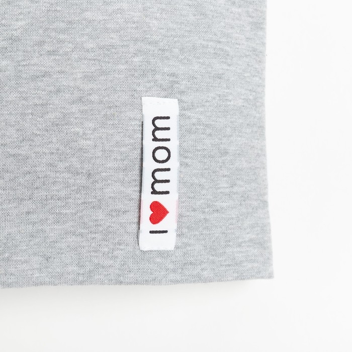 Шапка детская, цвет серый меланж/дино, размер 50-54 Шапка детская, цвет серый меланж/дино, размер 50-54