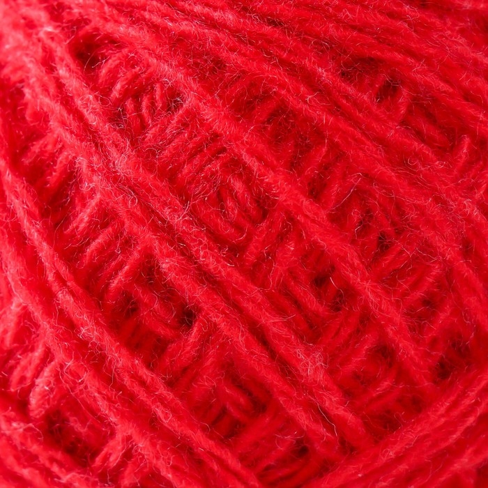 Пряжа Пряжа "Акрил" 100% акрил, 100м/40±5 гр (Красный мак)