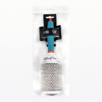 Брашинг, вентилируемый, прорезиненная ручка, d = 5,3/7 &times; 27 см, разноцветный