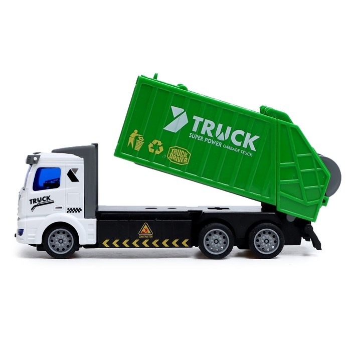 Грузовик радиоуправляемый &laquo;Городские службы&raquo;, свет, работает от батареек