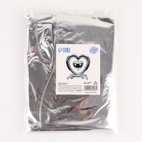 Шар фольгированный 36" «Сердце», на подставке, серебро, под воздух Шар фольгированный 36" «Сердце», на подставке, серебро, под воздух