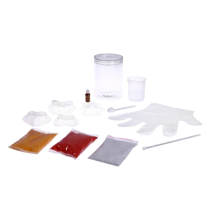 Набор для опытов «Мастерская кристаллов», яблоко, в пакете Набор для опытов «Мастерская кристаллов», яблоко, в пакете