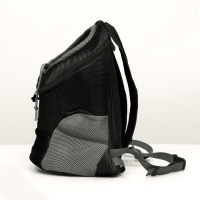 Рюкзак-переноска для кошек и собак, максимальный вес 16 кг, 36 х 21 х 45 см, чёрный Рюкзак-переноска для кошек и собак, максимальный вес 16 кг, 36 х 21 х 45 см, чёрный