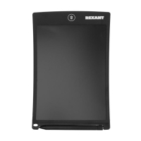 Планшет для рисования Rexant 70-5001, 8.5", защита от стирания, чёрный Планшет для рисования Rexant 70-5001, 8.5", защита от стирания, чёрный