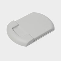 Ёршик для унитаза SAVANNA, настенный, силиконовый с емкостью для моющего средства, 10.5&times;10.5&times;41 см, белый