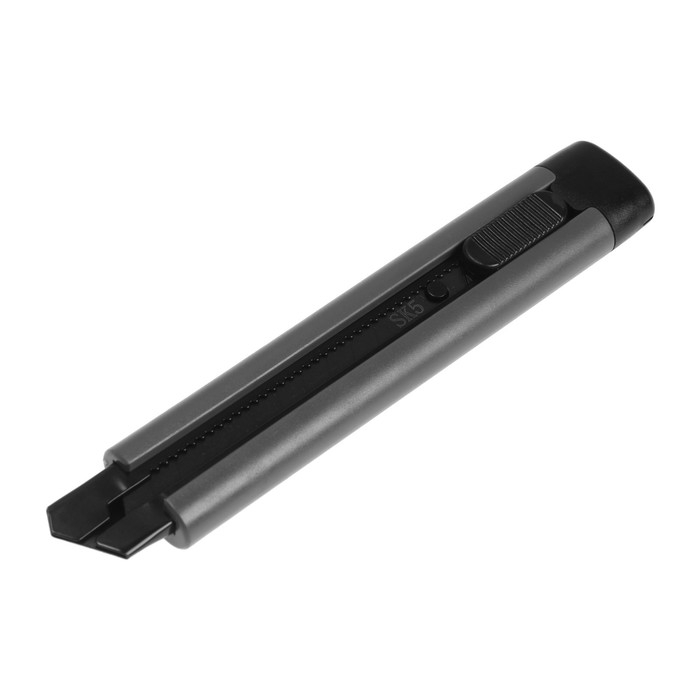 Нож ТУНДРА, корпус ABS пластик, металлическая направляющая, лезвие SK-5, 18 мм, МИКС Нож ТУНДРА, корпус ABS пластик, металлическая направляющая, лезвие SK-5, 18 мм, МИКС