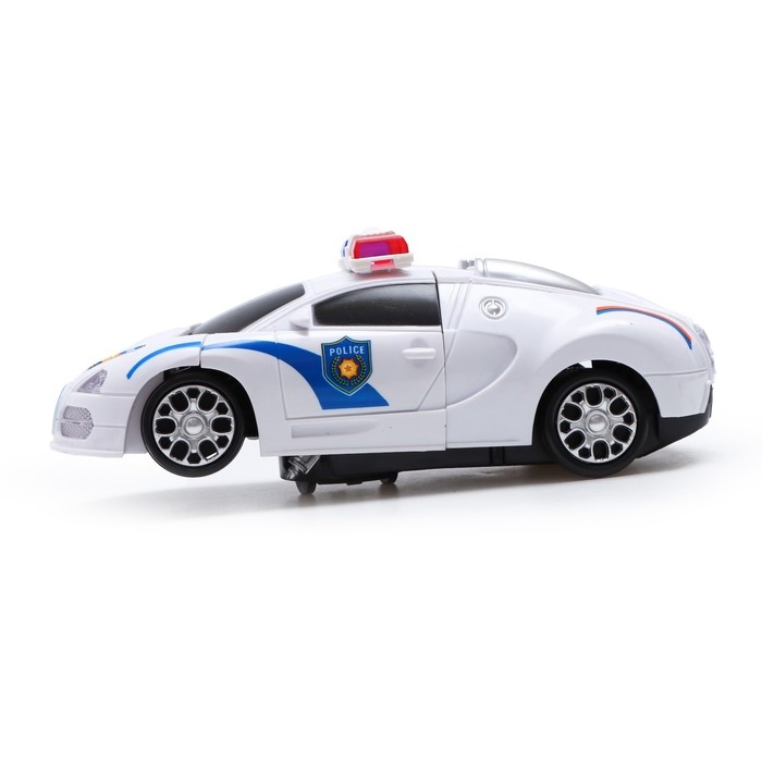 Робот &laquo;Полицейский&raquo;, трансформируется, световые и звуковые эффекты