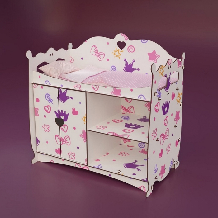 Многофункциональный комплекс с постельным бельем Diamond Princess &laquo;Короны&raquo;