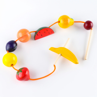 Бусы &laquo;Фрукты-ягоды&raquo; цветные