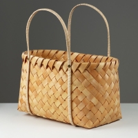 Набор корзин плетеных, 40x26xH24/45 см, 33x21xH23/41 см, 2 шт, секвойя Набор корзин плетеных, 40x26xH24/45 см, 33x21xH23/41 см, 2 шт, секвойя