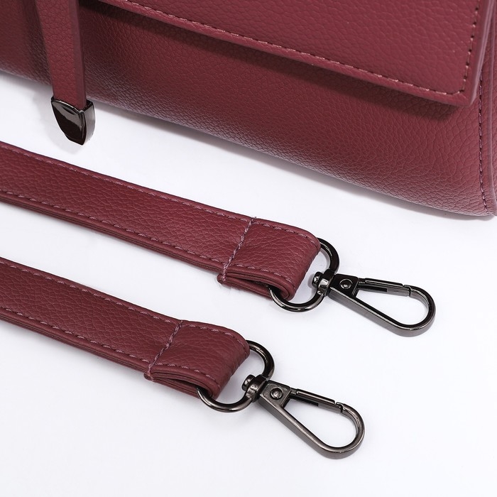 Сумка-мессенджер на магните, цвет розовый