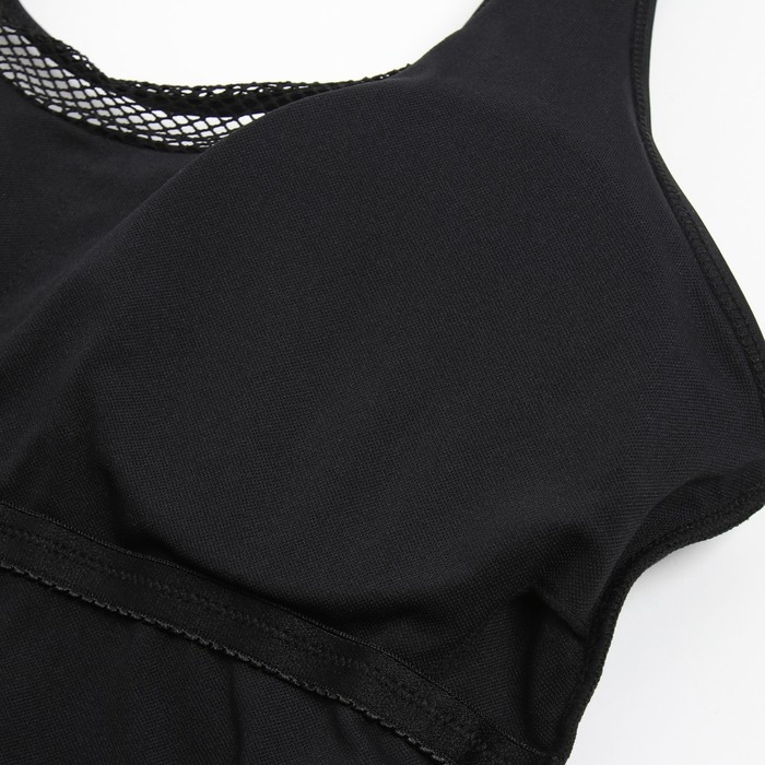 Купальник женский&laquo;Sport&raquo; слитный MINAKU цвет чёрный, размер 44