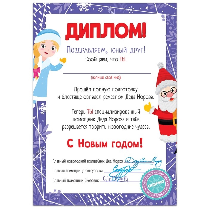 Набор &laquo;Школа Деда Мороза&raquo;, пазл + книга