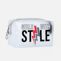 Косметичка на молнии, цвет матовый/разноцветный Косметичка на молнии, цвет матовый/разноцветный