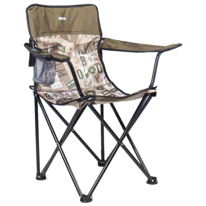 Стул складной Nika &laquo;Премиум 5&raquo;, 80 х 50 х 76 см, цвет сафари/хаки