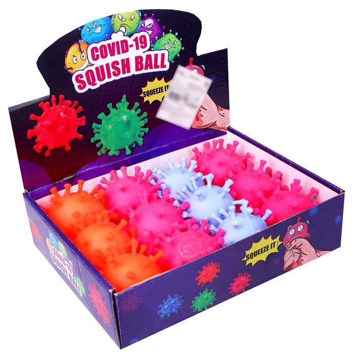 Мялка &laquo;Вирус&raquo;, цвета МИКС