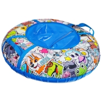 Тюбинг-ватрушка Winter Star &laquo;Стикер&raquo;, диаметр чехла 100 см