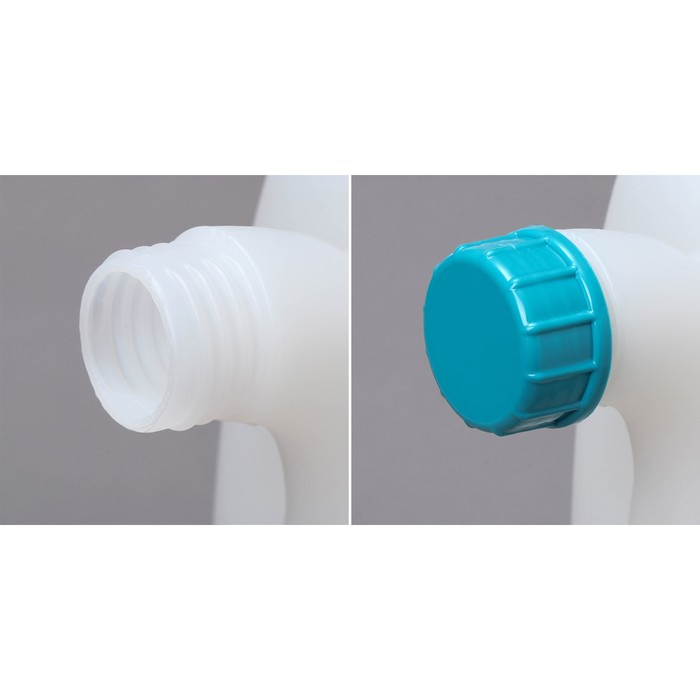 Канистра пищевая &laquo;Бочонок&raquo;, 10 л, со сливом, белая