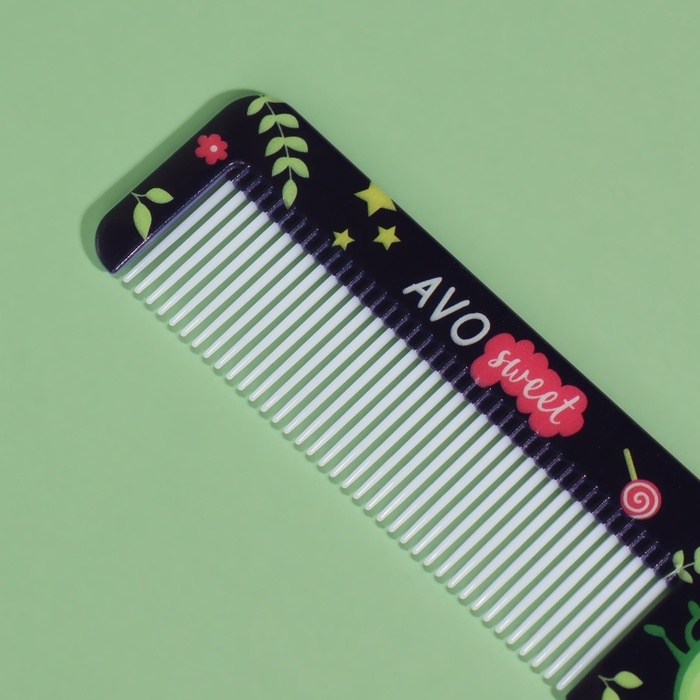 Набор &laquo;Авокадо&raquo;, зеркало, расчёска