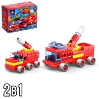 Конструктор пожарные «Техника», 16 видов, МИКС Конструктор пожарные «Техника», 16 видов, МИКС