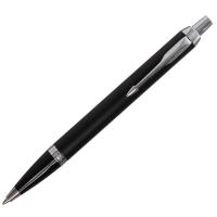 Ручка шариковая Parker IM Essential K319 Matte Black CT М 1.0 мм, корпус из латуни, синие чернила Ручка шариковая Parker IM Essential K319 Matte Black CT М 1.0 мм, корпус из латуни, синие чернила