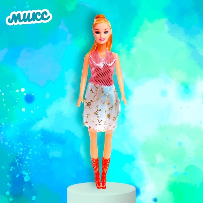 Кукла-модель &laquo;Анна&raquo; в платье, МИКС
