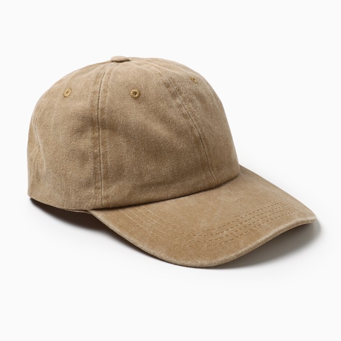 Бейсболка мужская MINAKU, цвет бежевый, размер 58 Бейсболка мужская MINAKU, цвет бежевый, размер 58