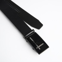 Ремень мужской «Великан», ширина 4 см, автомат, пряжка металл, цвет чёрный Ремень мужской «Великан», ширина 4 см, автомат, пряжка металл, цвет чёрный