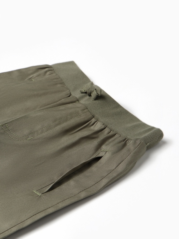 Брюки Крошка Я, р.68-74 см, зеленый