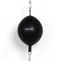 Груша боксёрская пневматическая на растяжках FIGHT EMPIRE, чёрная