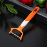 Овощечистка Доляна &laquo;Ритм&raquo;, 15 см, цвет МИКС