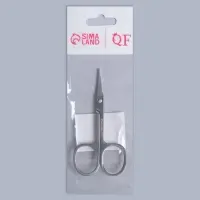Ножницы маникюрные, для кутикулы, загнутые, узкие, 9 см
