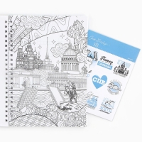 Смешбук на спирали &laquo;Санкт-Петербург&raquo;, А5, 36 листов