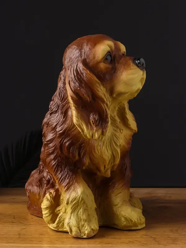 Копилка собака "Спаниэль сидящий" 17х13х19 см