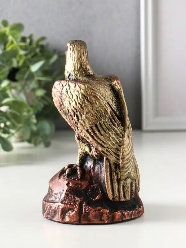 Копилка "Орёл" 17,5х10х10 см, чёрный