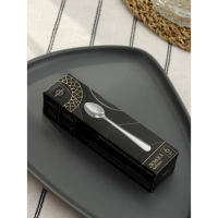 Ложка чайная из нержавеющей стали Magistro Versal, длина 14 см, толщина 2 мм Ложка чайная из нержавеющей стали Magistro Versal, длина 14 см, толщина 2 мм