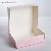 Кондитерская упаковка, коробка &laquo;С любовью&raquo; 17 х 20 х 6 см