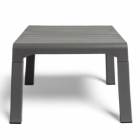 Набор садовой мебели "Евпатория" 4 предмета: 2 кресла, стол, диван 2-х местный, цвет серый