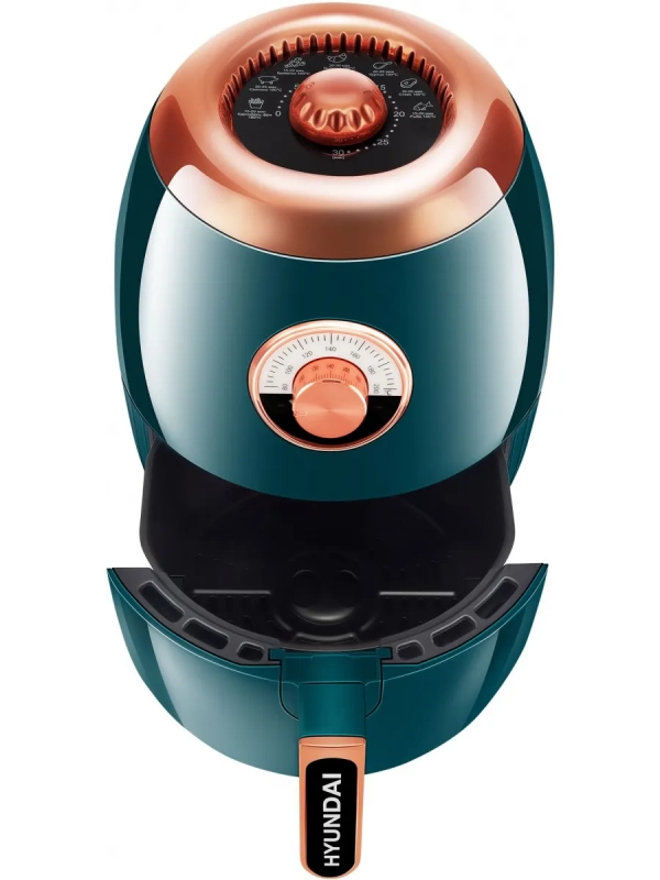 Аэрогриль HYF-3553 1350Вт темно-зеленый