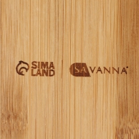 Дозатор для ванной BAMBOO, бамбук