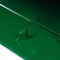 Ящик почтовый с замком, вертикальный "Филин", зеленый