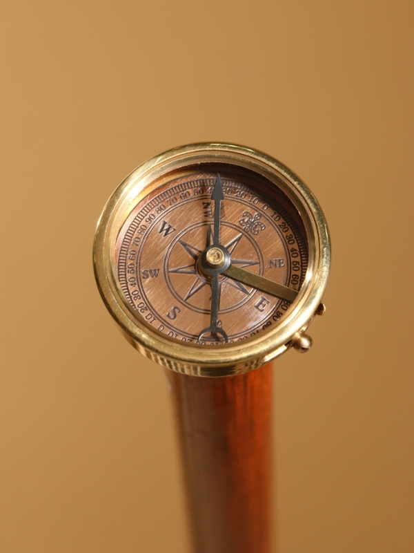 Трость 90 см. манговое дерево, латунь