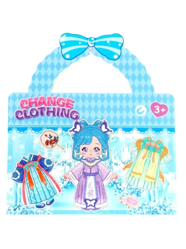 Магнитный набор "Милая модница" блестящий