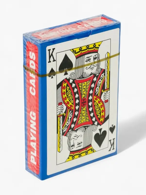 Карты игральные &laquo;Король&raquo;, колода 54 шт., 5.7&times;8.7 см, синяя рубашка