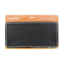 Коврик противоскользящий, стразы, 30&times;14 см, черный