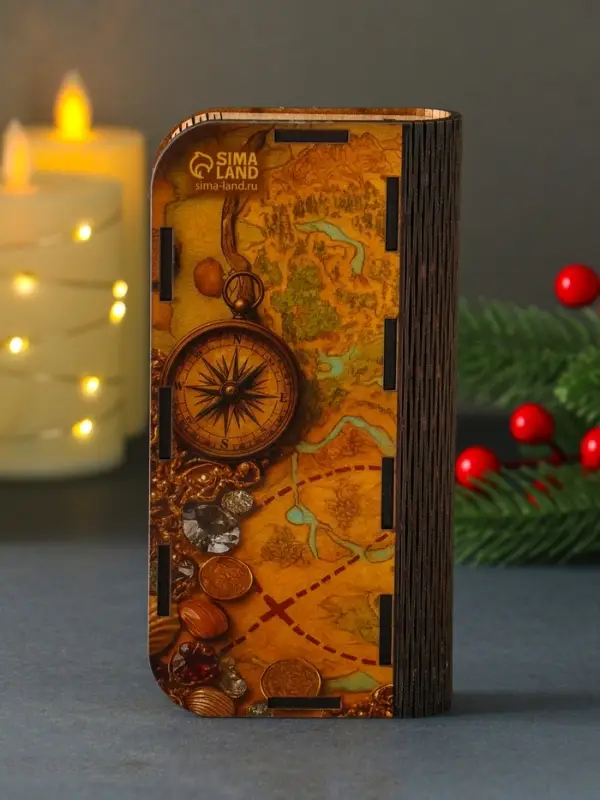 Купюрница "Тайное сокровище" 17х8,5 см