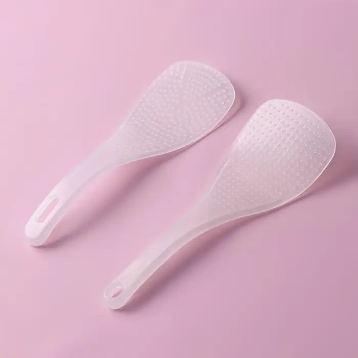 Ложка для мультиварки Доляна, 19 см, антиналипающее покрытие, прозрачный