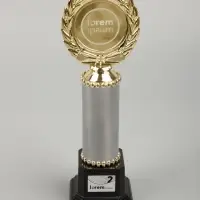 Стела EnterPrize, средняя, серебристая