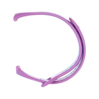 Ремешок Luazon для фитнес-браслета Mi Band 8, с перфорацией, фиолетово-голубой