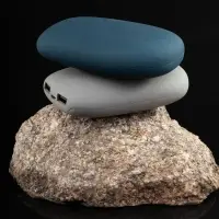 Внешний аккумулятор Pebble 7800 мАч, серо-синий